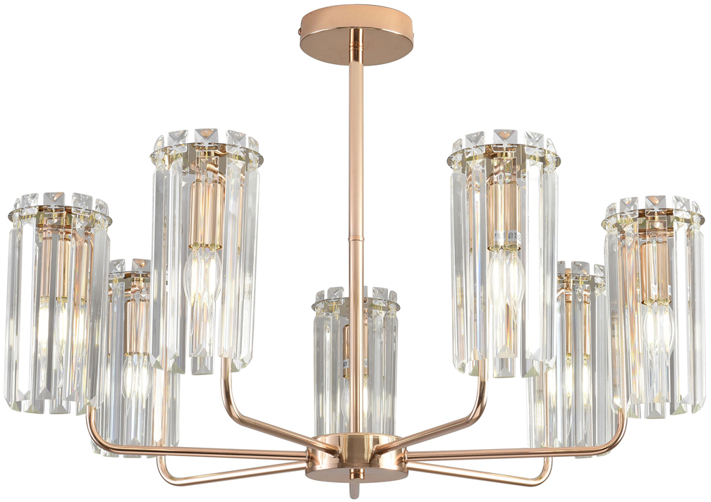 Люстра на штанге Rivoli Zoe 1064-307 Б0070174 в #REGION_NAME_DECLINE_PP#