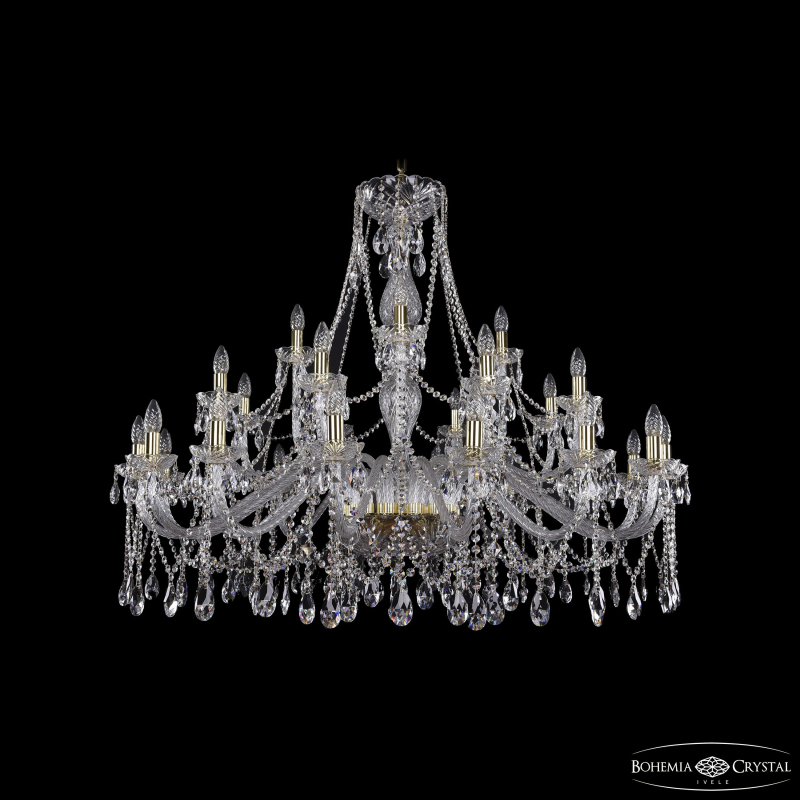 Подвесная люстра Bohemia Ivele Crystal 1413/16+8+4/460 G в Санкт-Петербурге