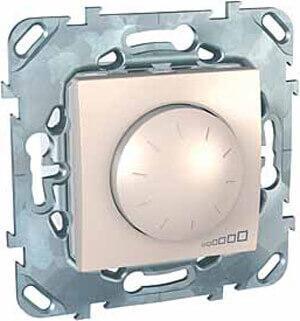 Диммер поворотный Schneider Electric Unica для люминесцентных ламп 1-10V 400VA MGU5.510.25ZD в Санкт-Петербурге
