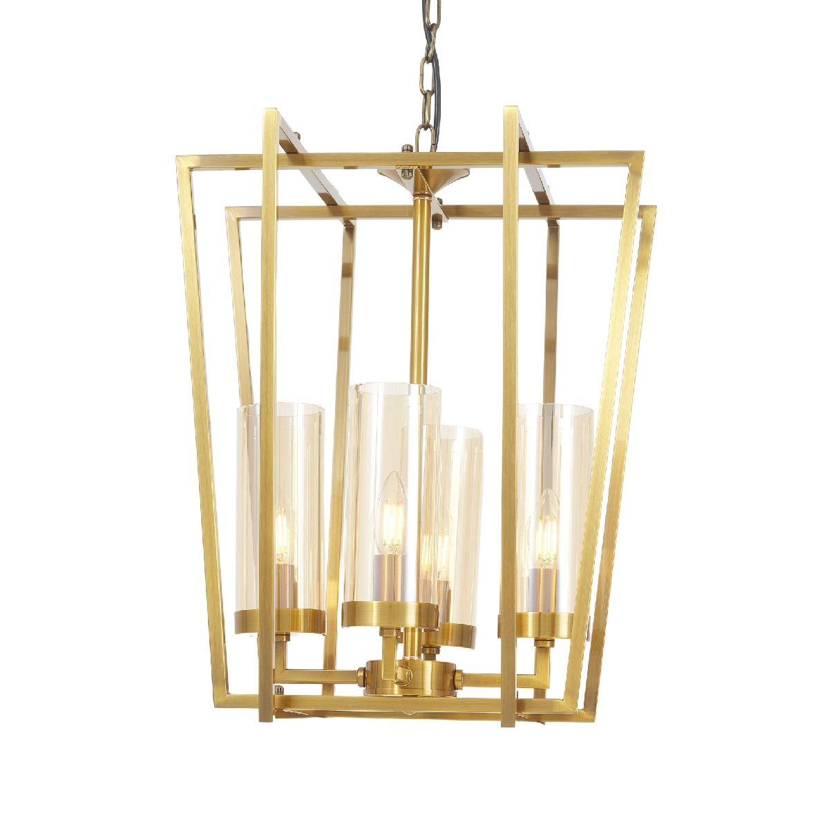Подвесная люстра Lumina Deco Afres LDP 1246-4 MD+AB в Санкт-Петербурге