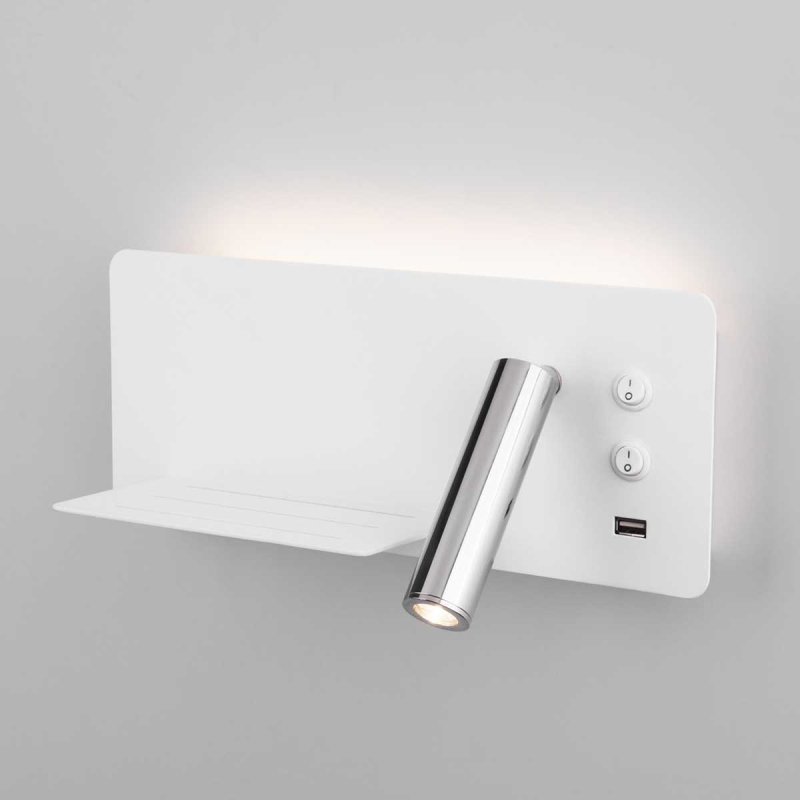 Светодиодный спот Elektrostandard Fant L LED белый/хром MRL LED 1113 4690389168383 в Санкт-Петербурге