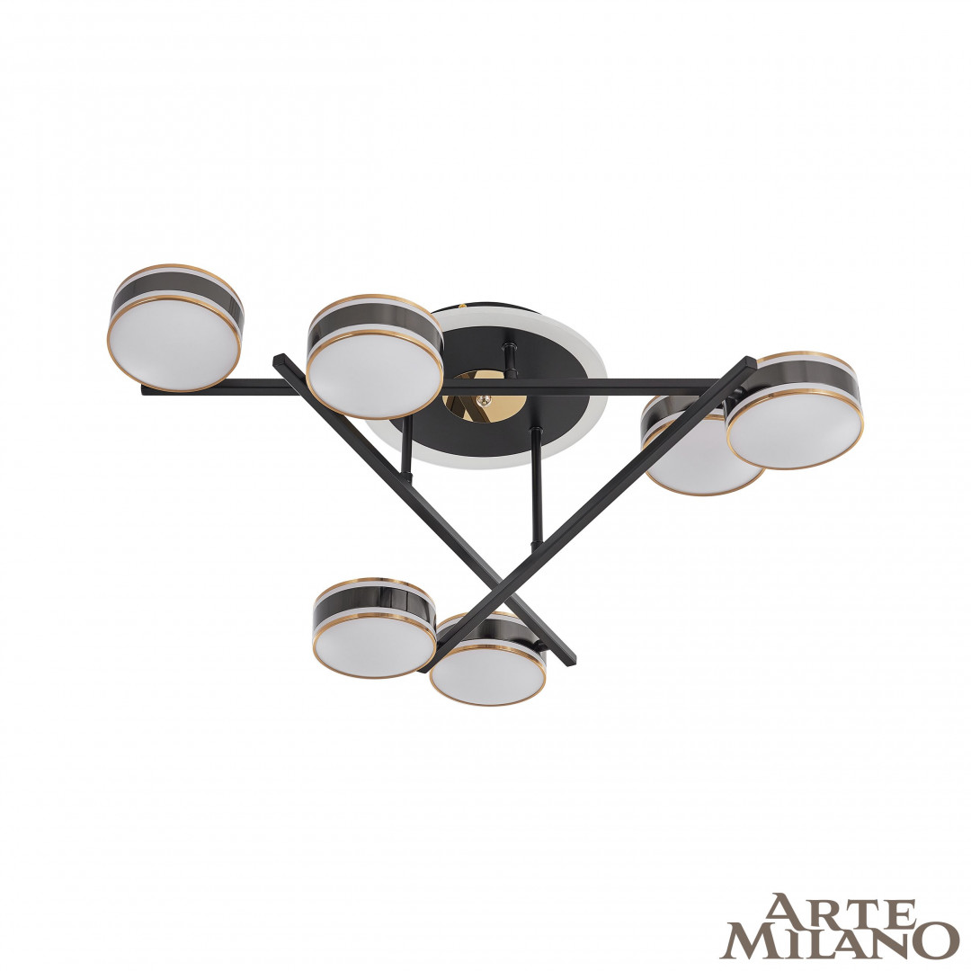Потолочная светильник Arte Milano Ferrara 278599/6 BK в #REGION_NAME_DECLINE_PP#