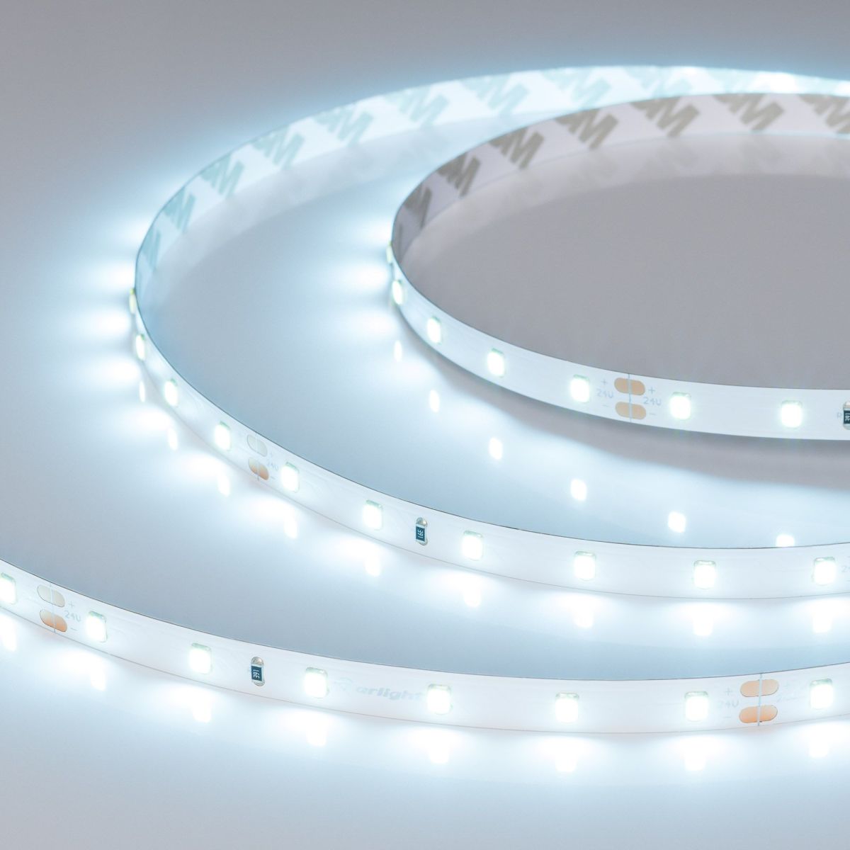 Светодиодная лента Arlight RT-A60-8mm 24V Ice Blue (4.8 W/m, IP20, 5m) 055376 в Санкт-Петербурге