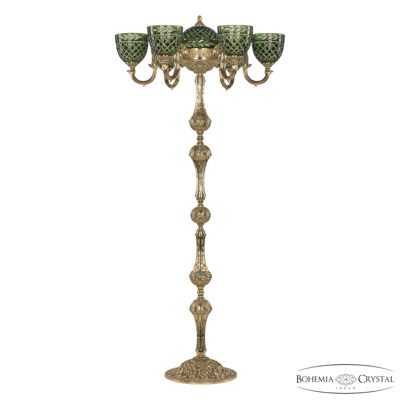 Торшер Bohemia Ivele Crystal Verona 72003TP/6/175 G P1 U Clear-Green/H-1J в Санкт-Петербурге