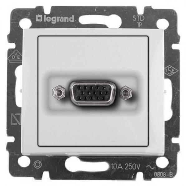 Розетка HD15 Legrand Valena белая 770083 в Санкт-Петербурге