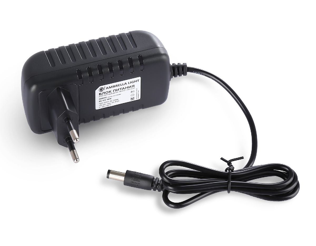 Блок питания Ambrella Light LED Driver 12V 36Вт AC100-240 3A IP20 GS8515 в Санкт-Петербурге