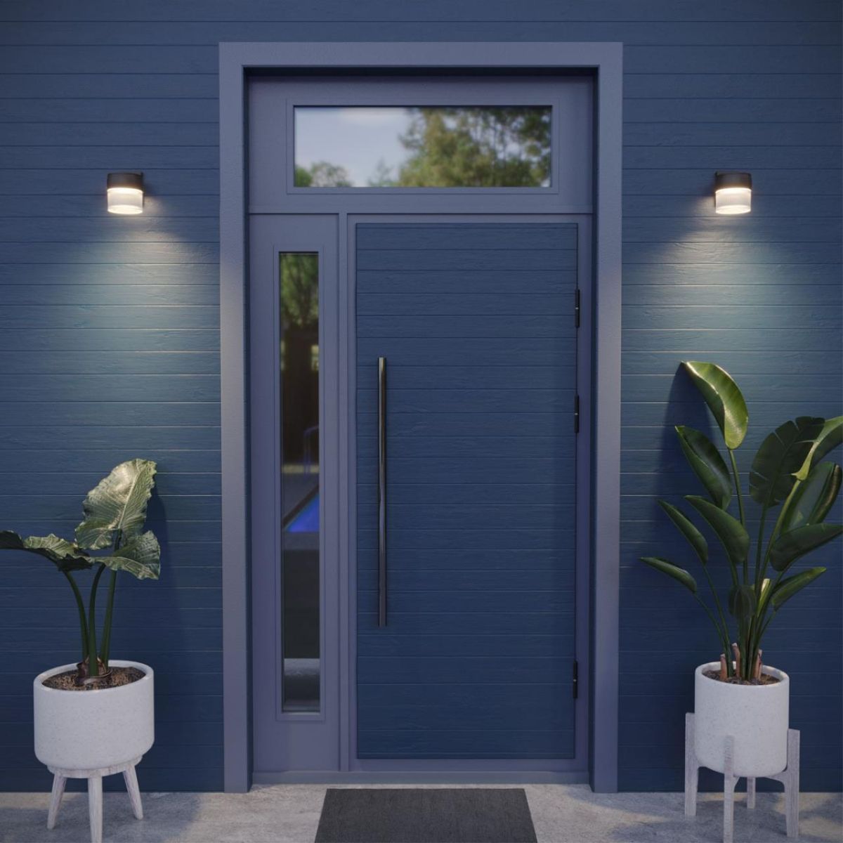 Уличный настенный светильник с переключателем цв. температуры Novotech Street Estima 359717 в Санкт-Петербурге