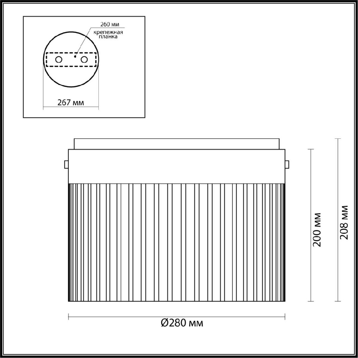 Накладной светильник Odeon Light Pillari 5047/24LC в #REGION_NAME_DECLINE_PP#