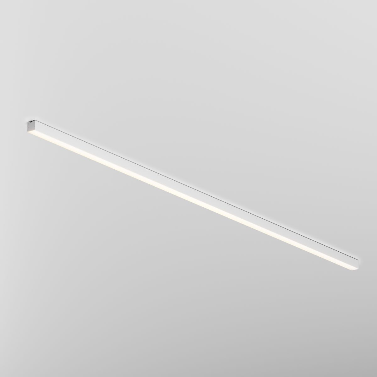 Линейный накладной светильник Maytoni Technical 3000K 35x35 (Серебро, 2 м) LL311007 в #REGION_NAME_DECLINE_PP#