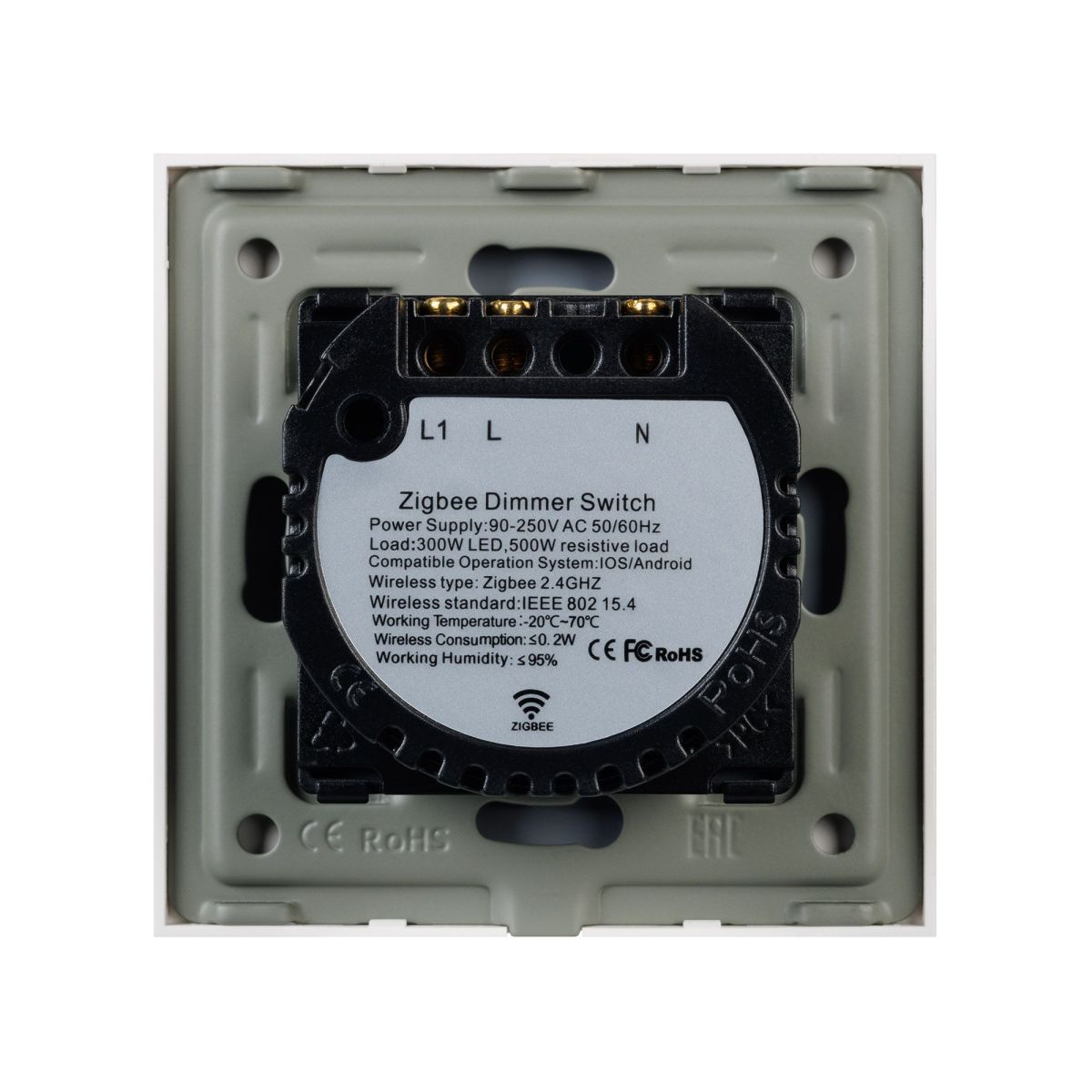 Светорегулятор сенсорный с Zigbee управлением Arlight SWT-OMALI-SD3-ZB-WH (250V, 500W) 050053 в Санкт-Петербурге