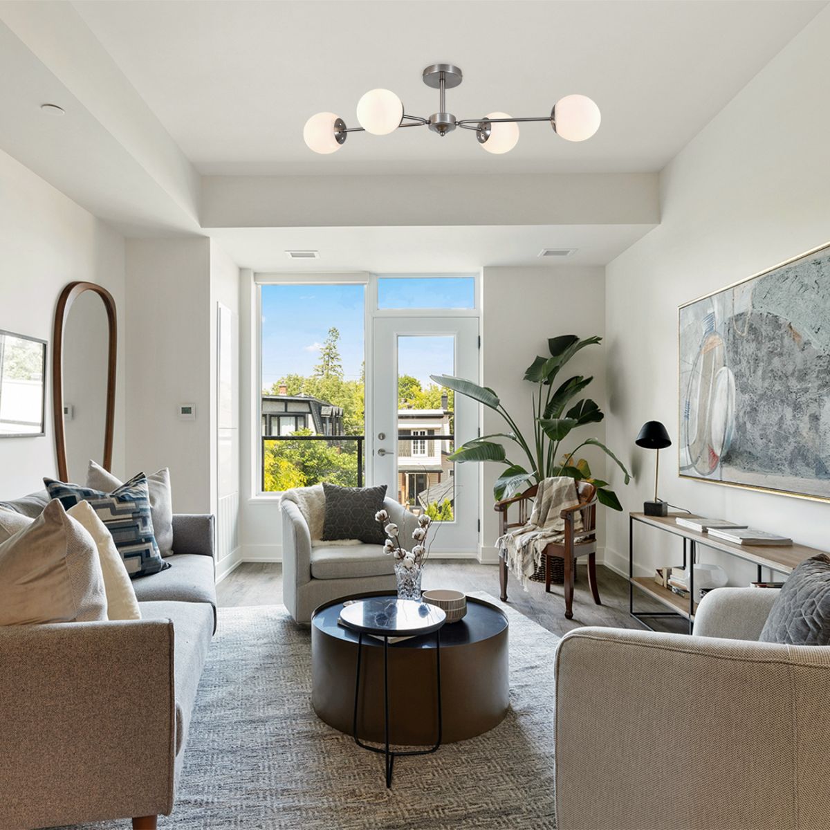 Люстра на штанге Escada Roshe ES0000068 в #REGION_NAME_DECLINE_PP#