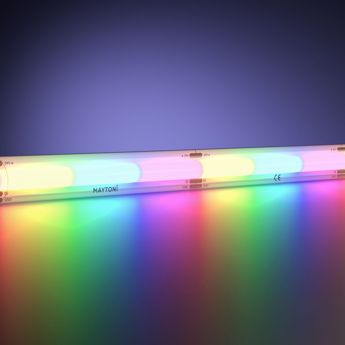 Светодиодная лента Maytoni Led Strip 24В COB 18Вт/м RGB 5м IP65 201251 в Санкт-Петербурге