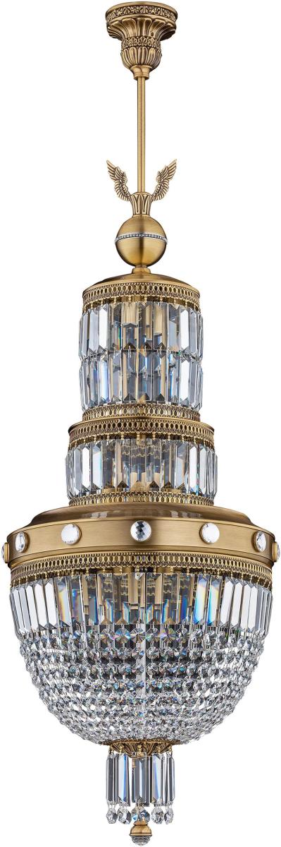 Люстра на штанге Kutek SIENNA-CRYSTAL SWAROVSKI SIE-ZWD-1(P)400 в #REGION_NAME_DECLINE_PP#
