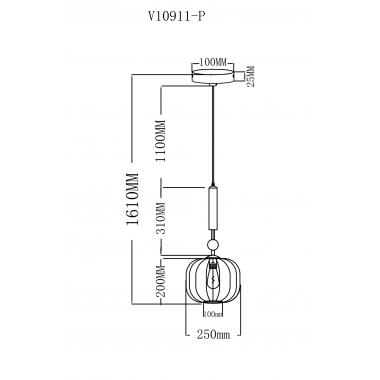 Подвесной светильник Moderli Creamy V10911-P в Санкт-Петербурге