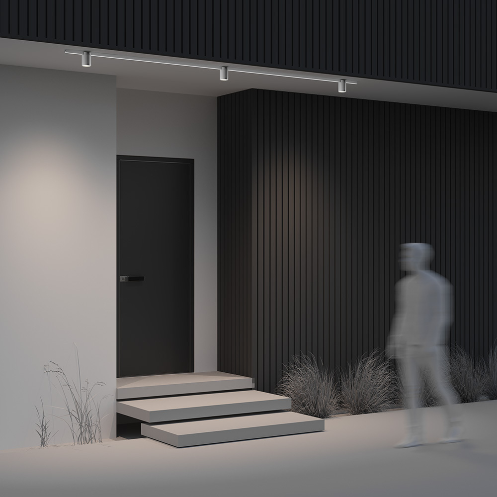 Уличный трековый светильник Maytoni Alfa Elasity IP O-TR01-2-S-16WW3K в Санкт-Петербурге