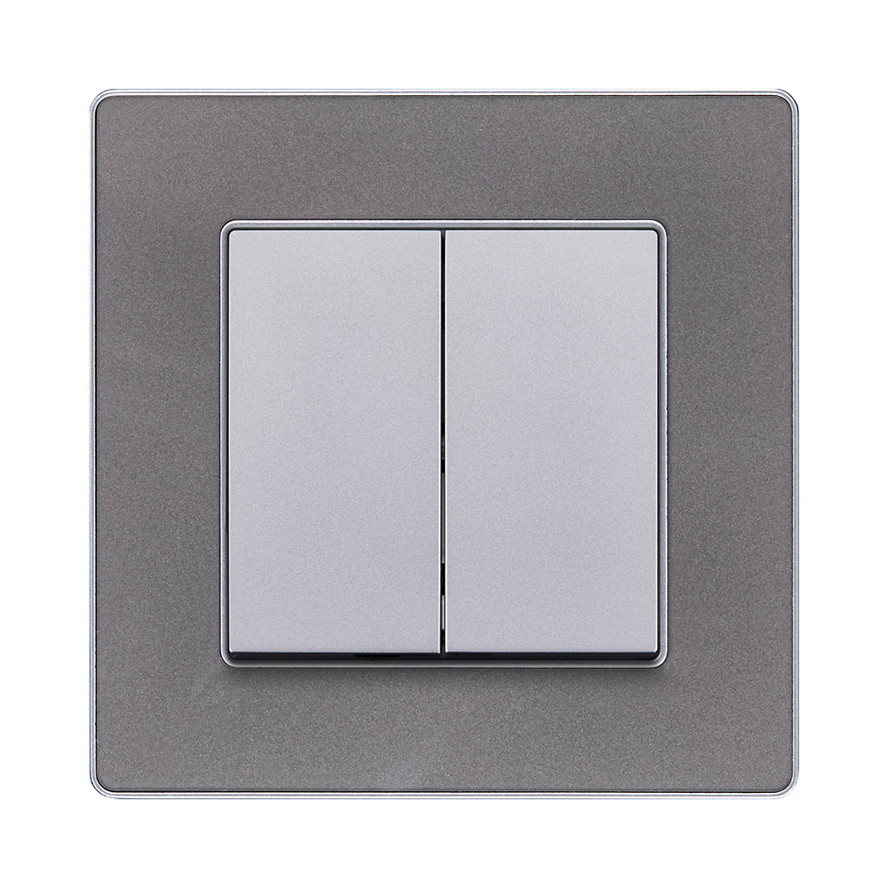 Рамка 1-постовая, серый Kollinger Eleganz Acryl EA1GY в #REGION_NAME_DECLINE_PP#