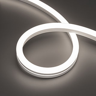 Светодиодная лента герметичная Arlight MOONLIGHT-PRO-SIDE-X320-12x24mm 48V White6000 (10 W/m, IP67, 30m, wire x2) (Вывод боковой) 061060 в #REGION_NAME_DECLINE_PP#