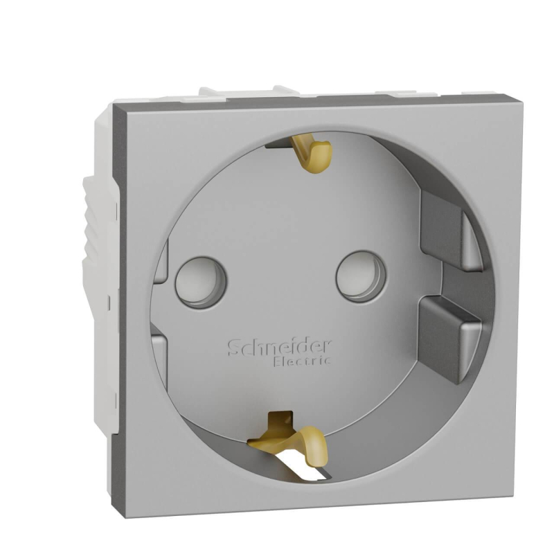 Розетка Schneider Electric Unica New Modular с/з со шторками 16A 250V NU303730 в #REGION_NAME_DECLINE_PP#