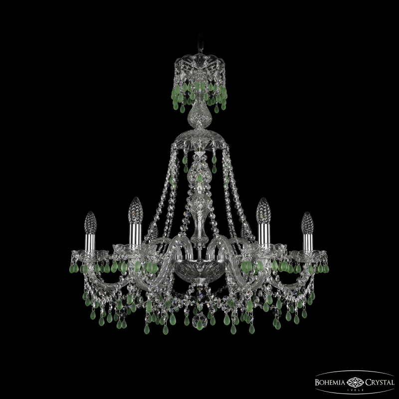 Подвесная люстра Bohemia Ivele Crystal 1410/6/240/XL-74 Ni V5001 в Санкт-Петербурге