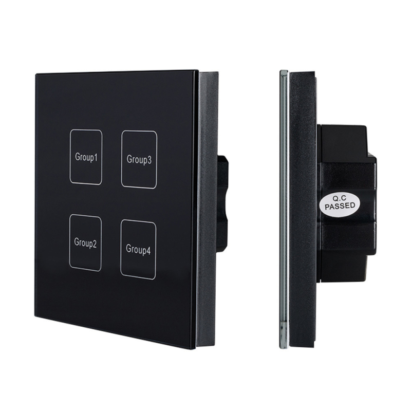 Сенсорная панель Arlight Dali-113-4G-Dim-IN (Bus, черная) 026773 в Санкт-Петербурге