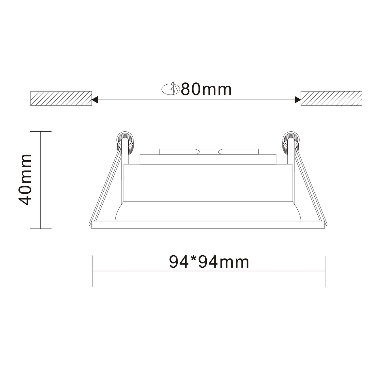 Встраиваемый светильник ST LUCE ST208.418.01 в Санкт-Петербурге