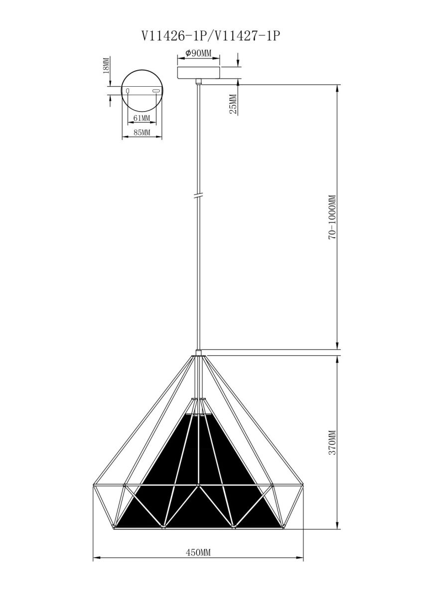 Подвесной светильник Moderli Lia V11426-1P в Санкт-Петербурге