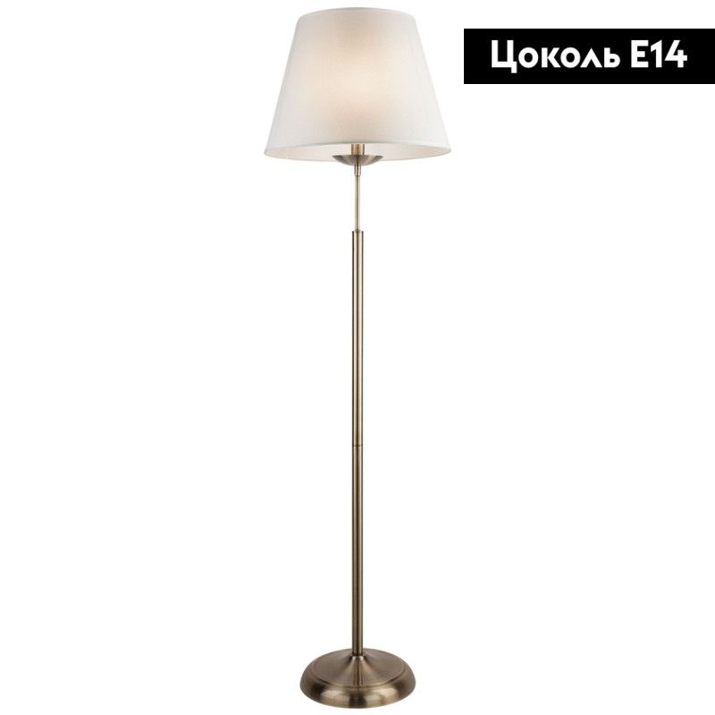 Торшер Eurosvet Hotel 01008/1 античная бронза в Санкт-Петербурге