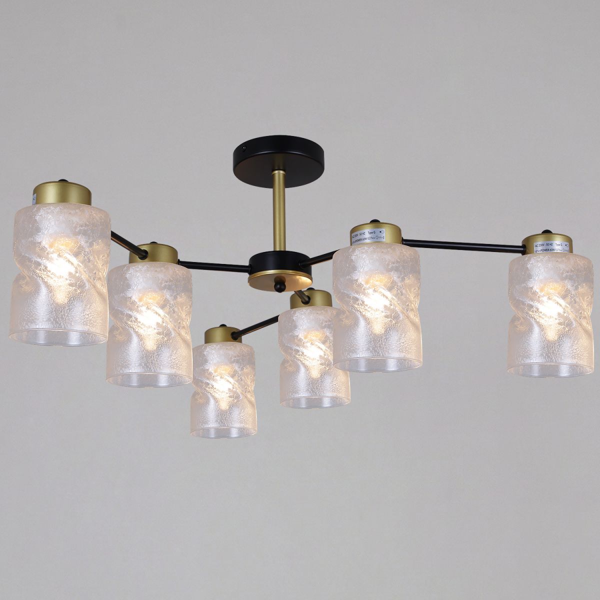 Люстра на штанге ILLUMICO Reluce 10118-0.3-06 в #REGION_NAME_DECLINE_PP#