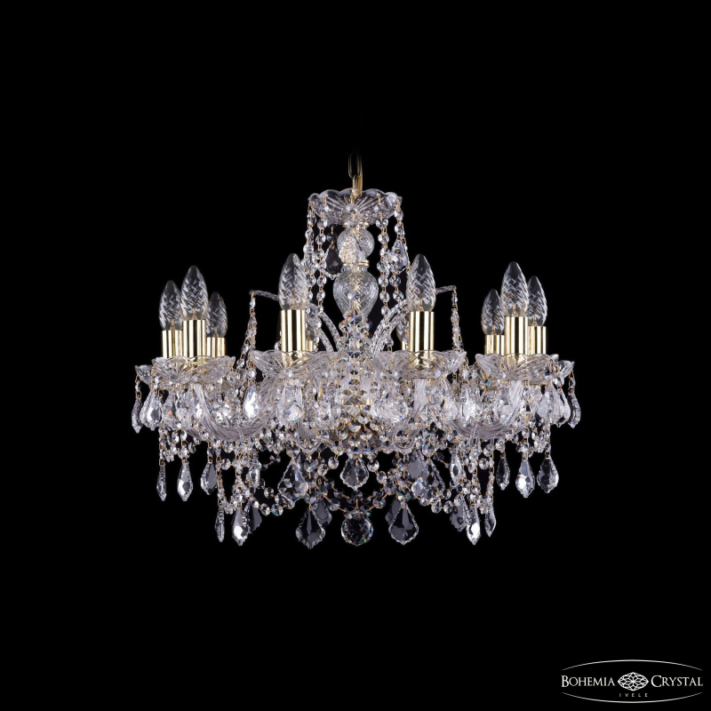 Подвесная люстра Bohemia Ivele Crystal 1411/10/195 G Leafs в Санкт-Петербурге