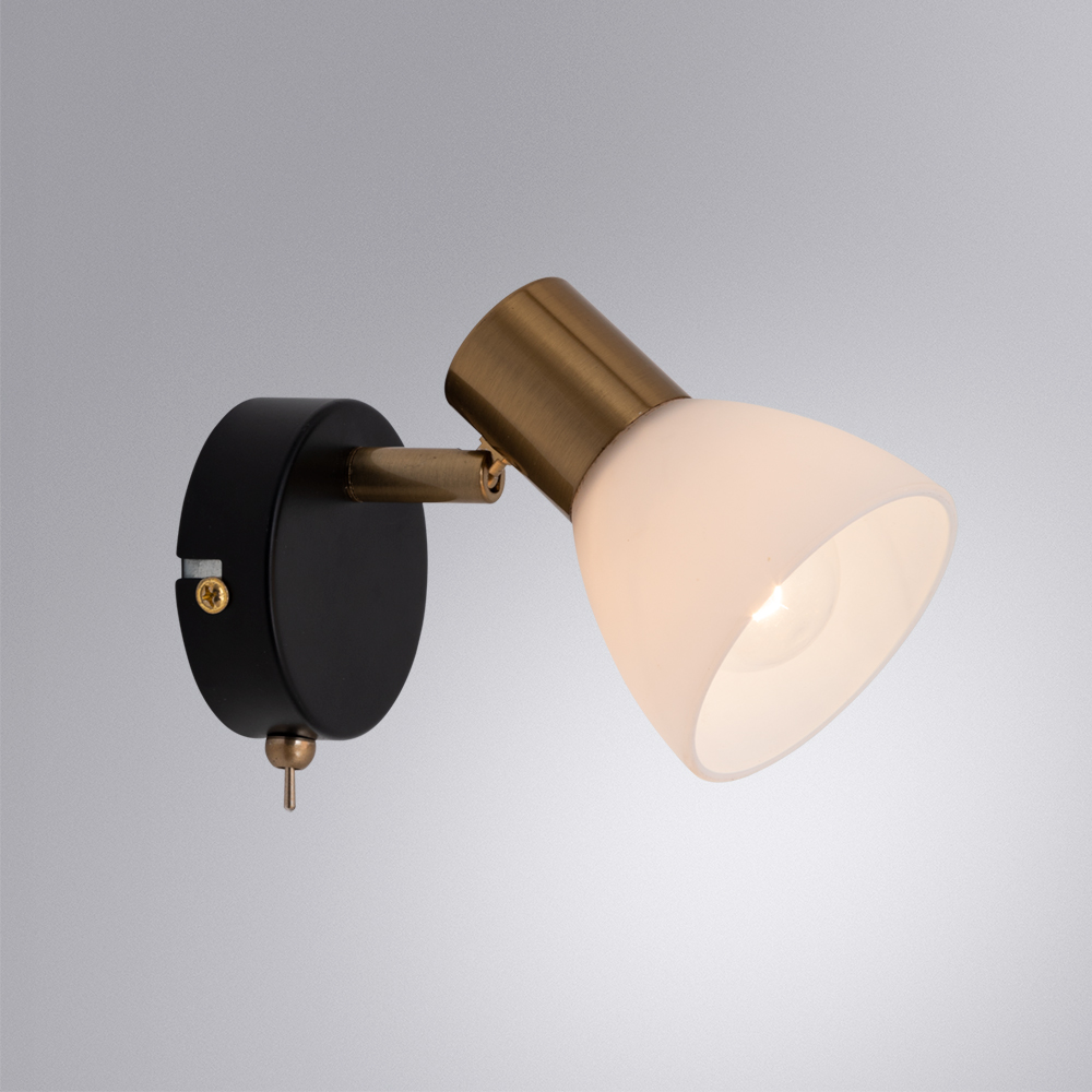 Спот Arte Lamp Falena A3117AP-1BK в Санкт-Петербурге