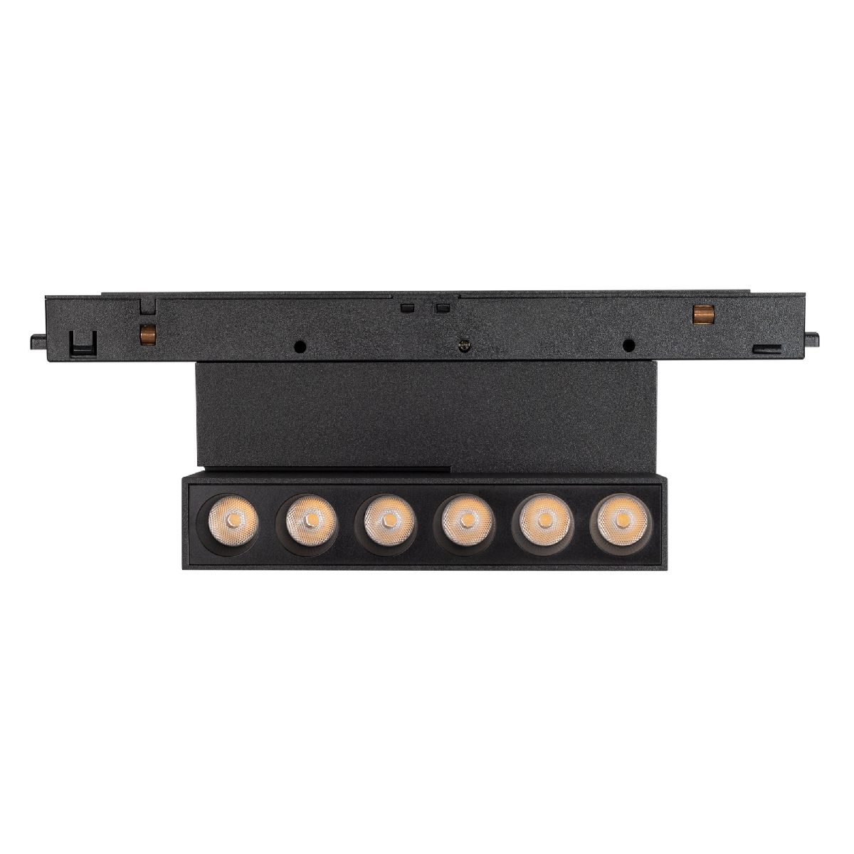 Трековый магнитный светильник Arlight MAG-ORIENT-DOTS-FOLD-S195-6W Day4000 (BK, 30 deg, 48V, DALI) 041529 в Санкт-Петербурге