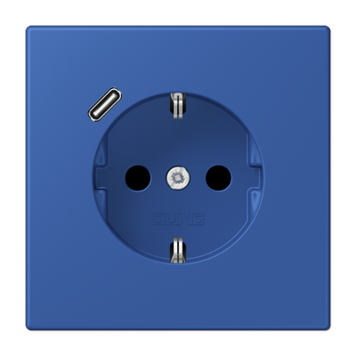 Розетка 2K+З USB Typ C Jung LC1520-18C253 в #REGION_NAME_DECLINE_PP#