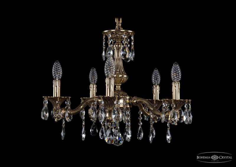 Подвесная люстра Bohemia Ivele Crystal 1710/5/160/A/GB в Санкт-Петербурге