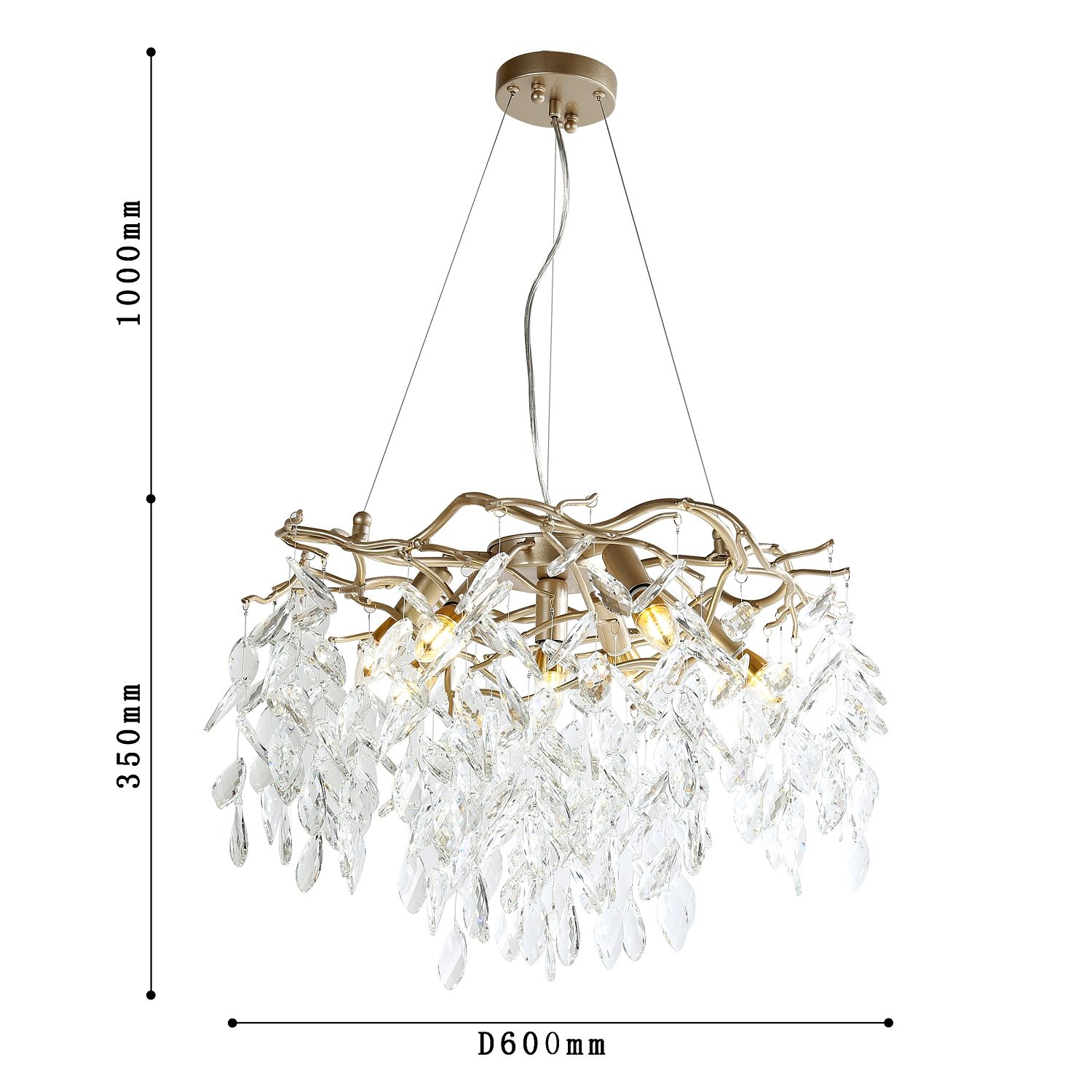 Подвесная люстра Favourite Brillo 3056-7P в #REGION_NAME_DECLINE_PP#