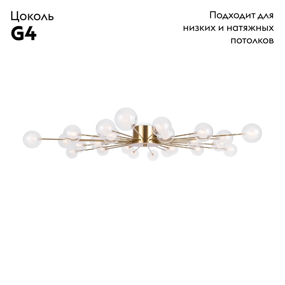 Потолочная люстра Freya Celebrity FR5242CL-24BS1 в Санкт-Петербурге