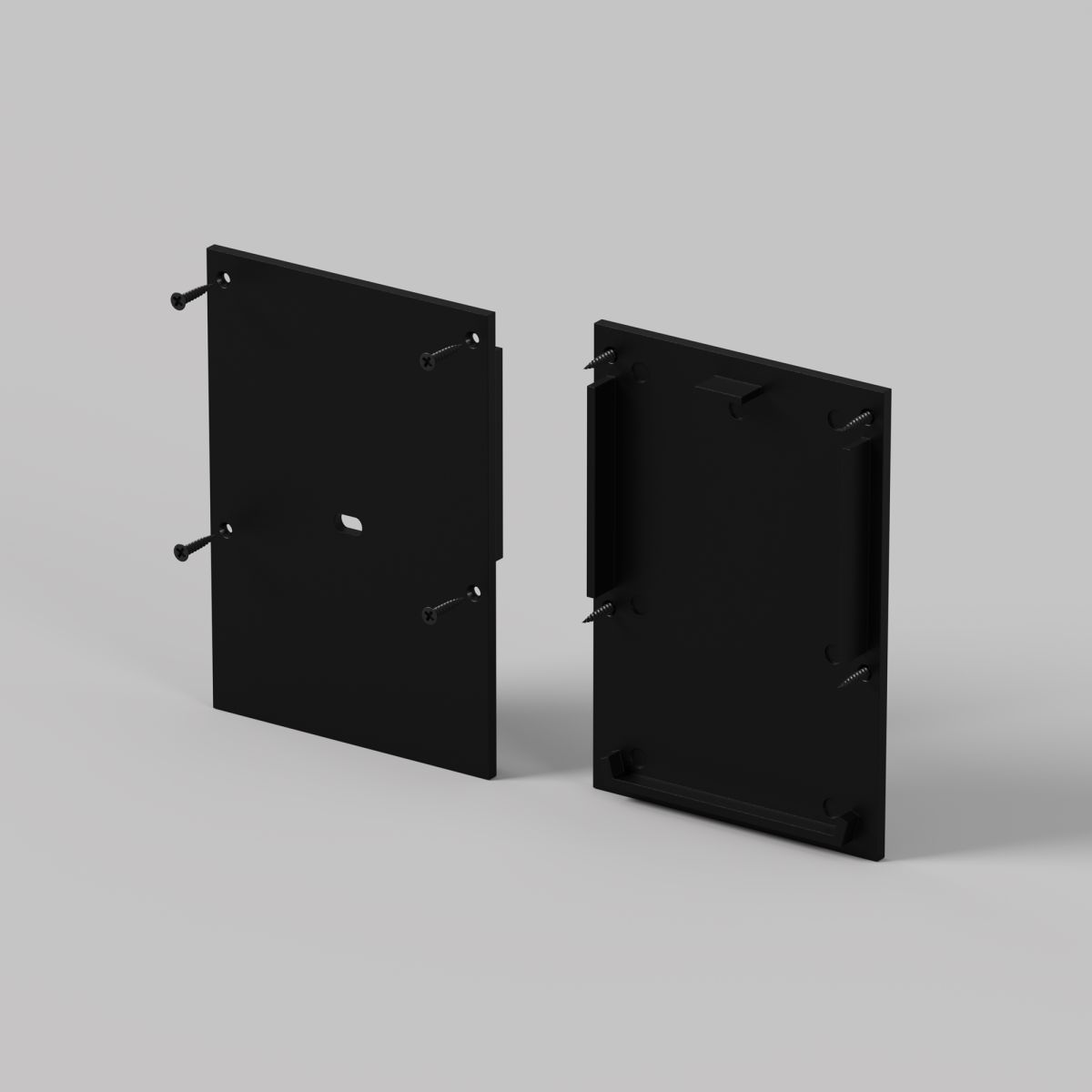 Комплект заглушек (для профиля ALM-5070-В-2М) 2 шт Maytoni ALM-5070-B-EC в Санкт-Петербурге