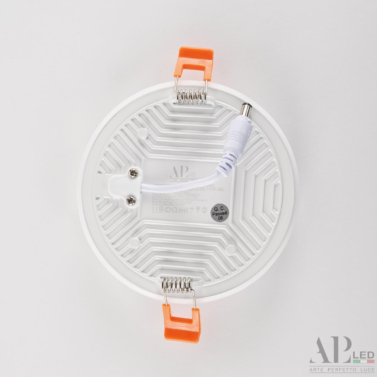 Встраиваемый светильник Arte Perfetto Luce Ingrid 3322.FAP222R/18W/4K в Санкт-Петербурге