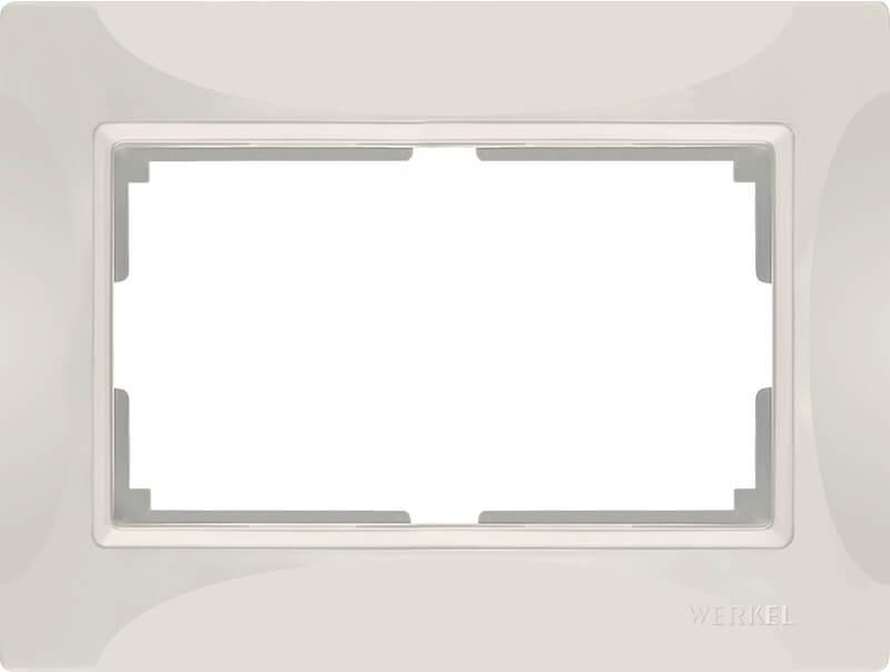 Рамка Werkel Snabb для двойной розетки слоновая кость basic WL03-Frame-01-DBL-ivory 4690389116995 в Санкт-Петербурге