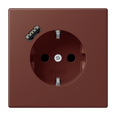 Розетка 2K+З USB Typ A Jung LC1520-18A235 в Санкт-Петербурге