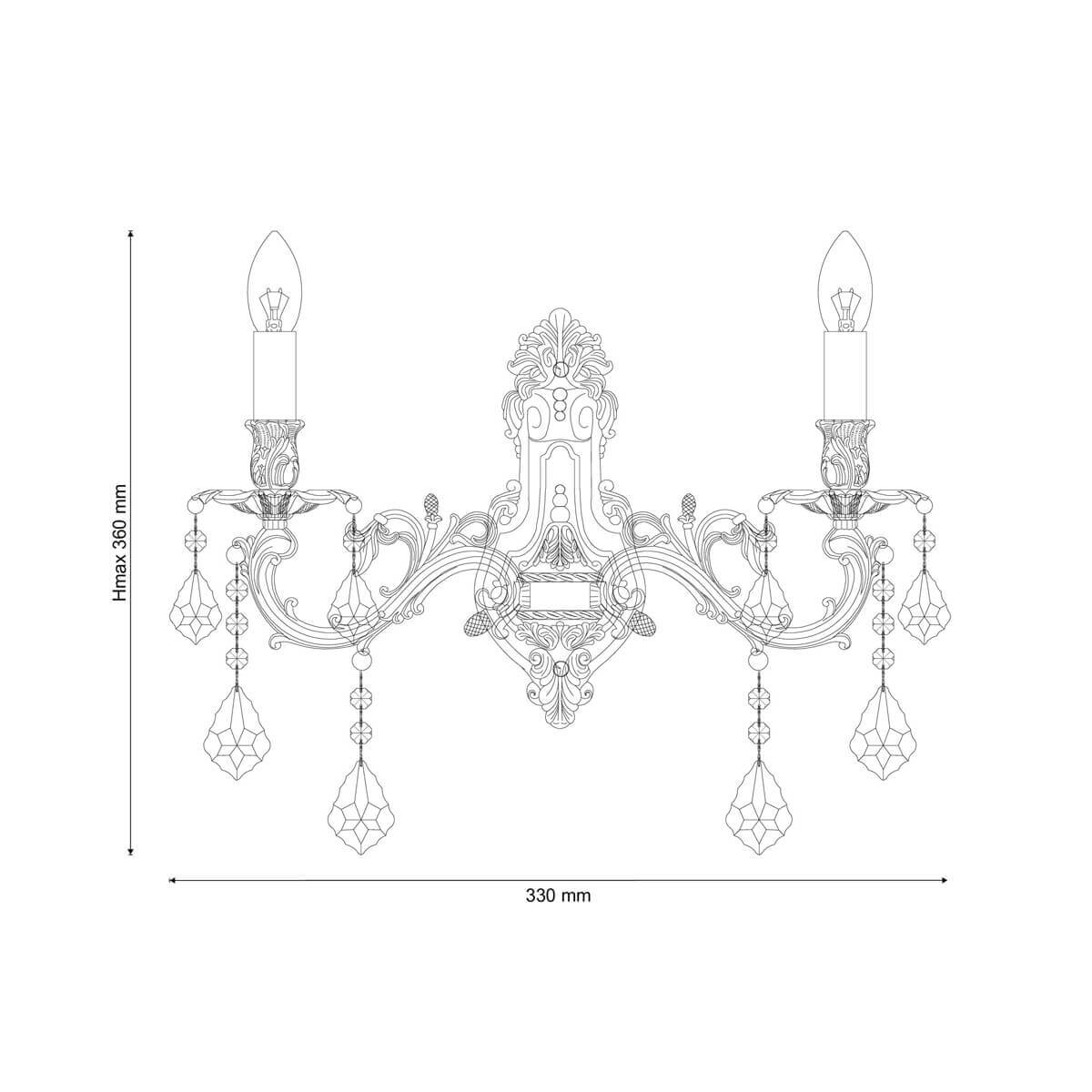 Бра Lucia Tucci Barletta W122.2 Antique в Санкт-Петербурге