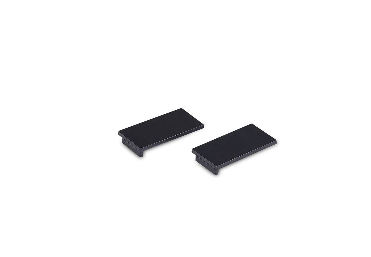 Боковая заглушка для шинопровода Donolux DLS2500CB, DLS2500InB черная без отверстия Cap DLS CB в Санкт-Петербурге