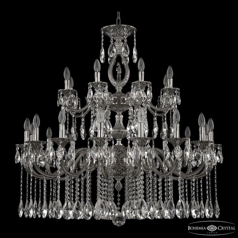 Подвесная люстра Bohemia Ivele Crystal Verona 72401/16+8/360/2d A NB FH1M в Санкт-Петербурге
