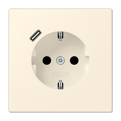 Розетка 2K+З USB Typ C Jung LC1520-18C245 в Санкт-Петербурге