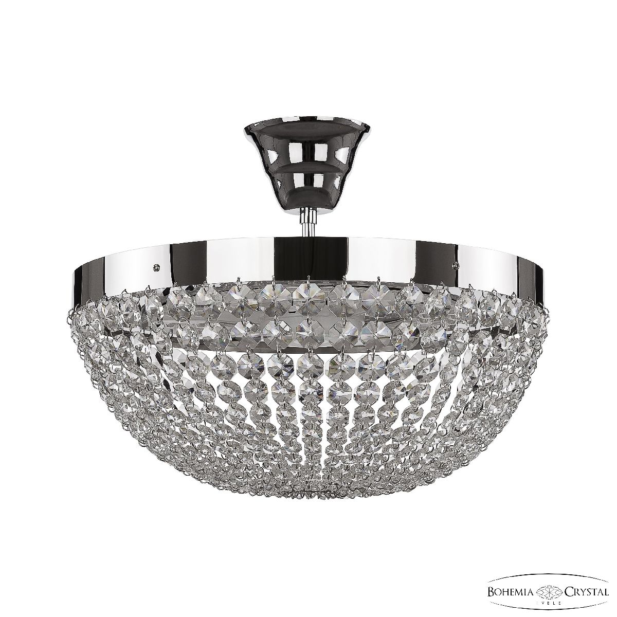 Потолочная люстра Bohemia Ivele Crystal 19291/35NZ/S/LED-DIM Ni в Санкт-Петербурге