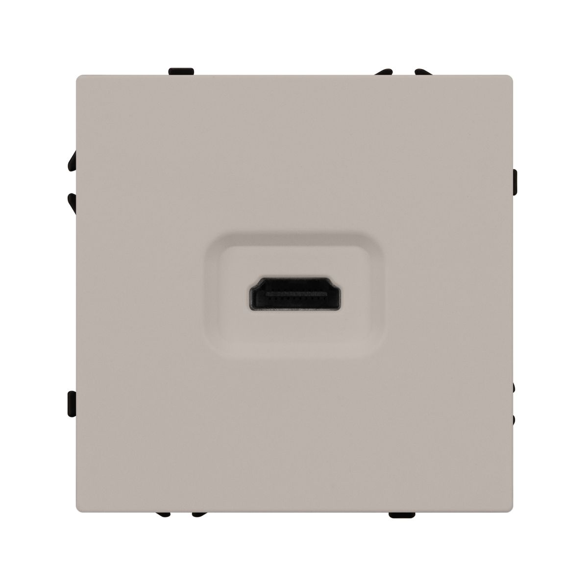 Механизм HDMI розетки Arlight SCT-NOBE-MHD1-SFPL-CA (Кашемир) 061842 в Санкт-Петербурге