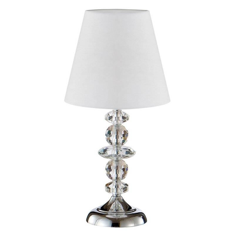 Настольная лампа Crystal Lux Armando LG1 Chrome в #REGION_NAME_DECLINE_PP#