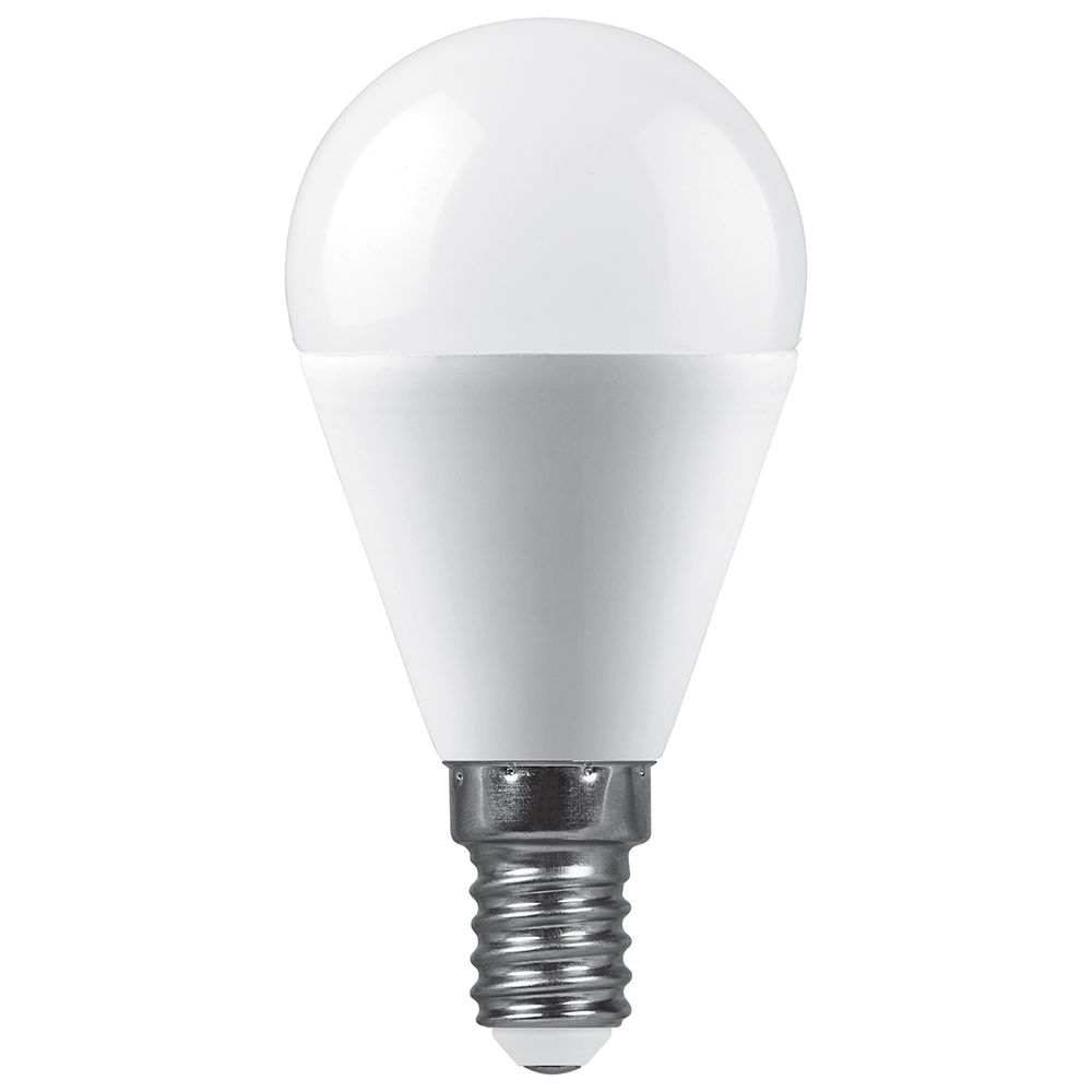 Лампа светодиодная Saffit SBG4520 шар матовый E14 20W 230V 6400K 55280 в Санкт-Петербурге