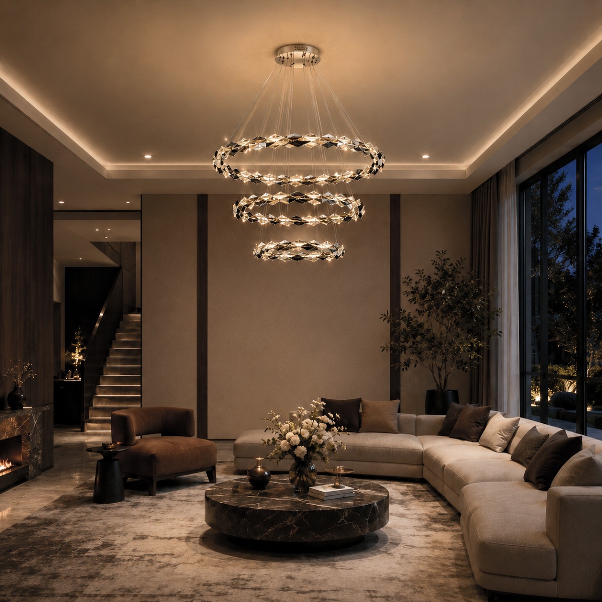 Подвесная люстра ST Luce Diamanta SL6009.103.03 в Санкт-Петербурге