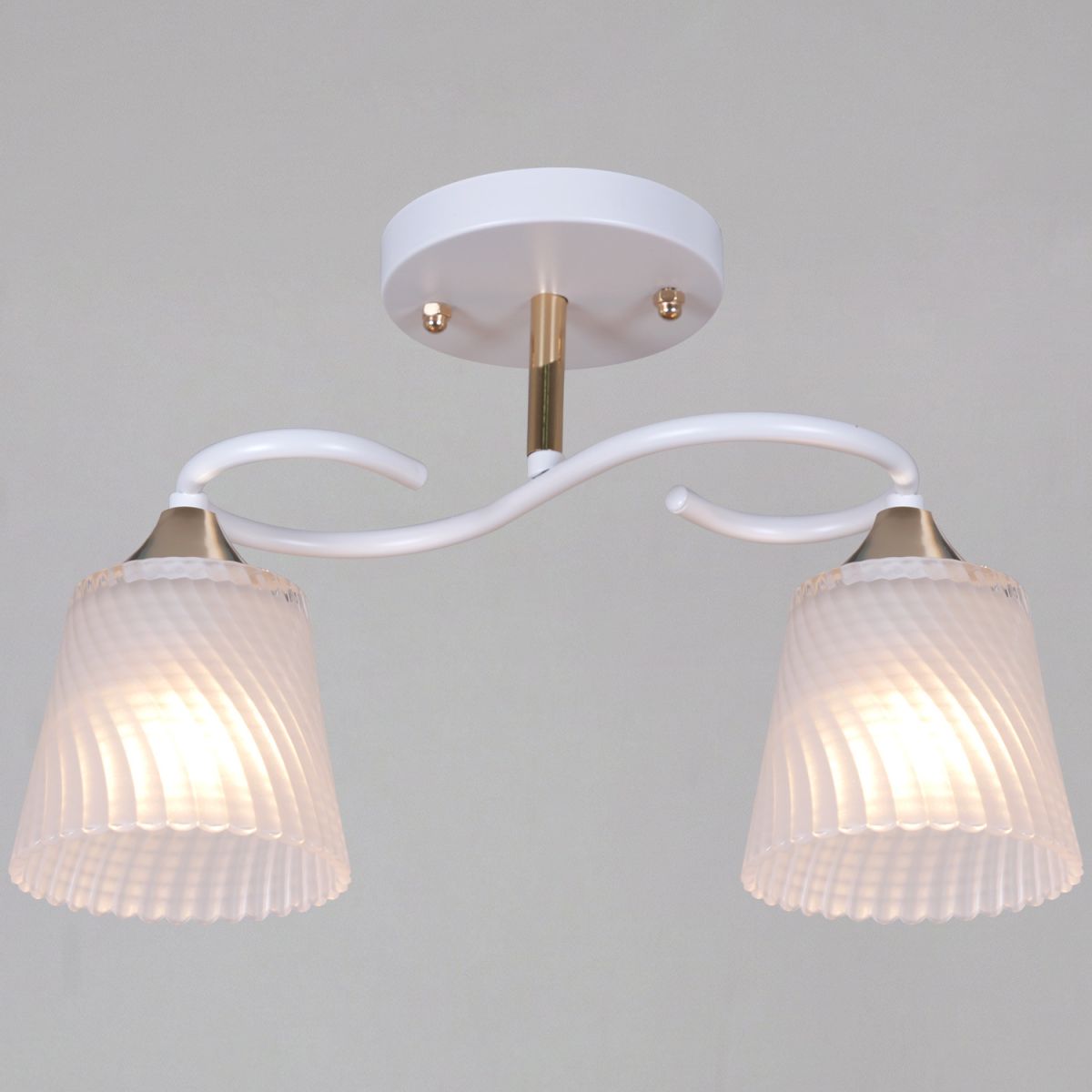 Потолочный светильник Reluce 06360-0.3-02 WH+FG в #REGION_NAME_DECLINE_PP#