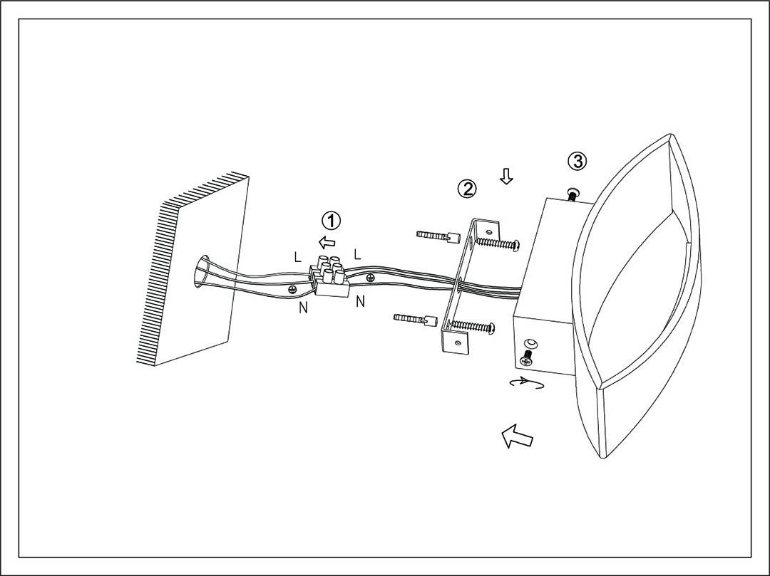 Настенный светильник DesignLed GW-A715-5-BL-NW 003027 в Санкт-Петербурге